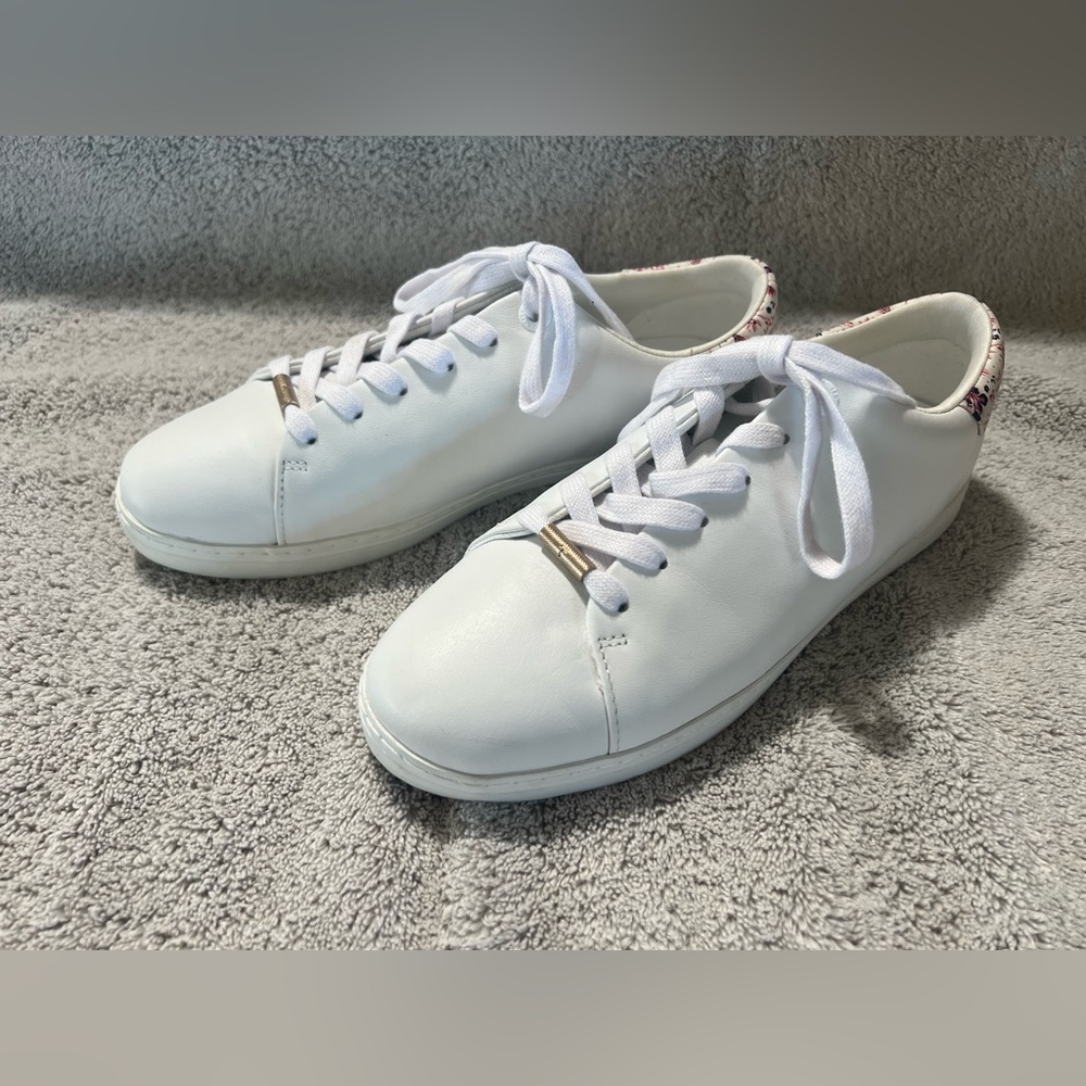 TED BAKER Leather Sneakers ~ LONDON~DESIGNER SNEAKERS~ 7.5
